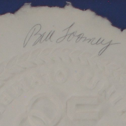 US Olympic Paper Cast Signed by Decathlon Winners