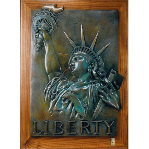 Liberty Bas Relief