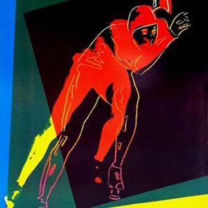 1984 WS Olympic Games 1984 Warhol speed skate