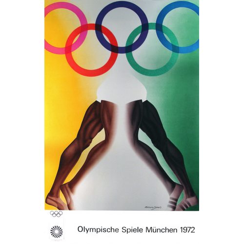 1972 Olympics Poster by Allen Jones