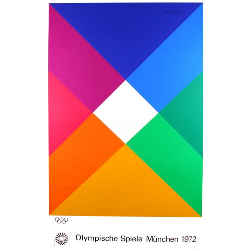 1972 Olympische Speiel Munchen ass 3 by Max Bill