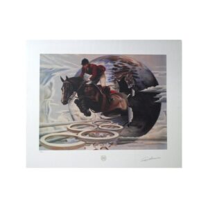 Olympics US Equestrian Porter by Datian Horse Art
