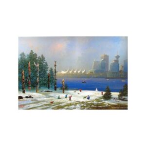 Vancouver Olympics Limited Edition Canvas Signed by Artist